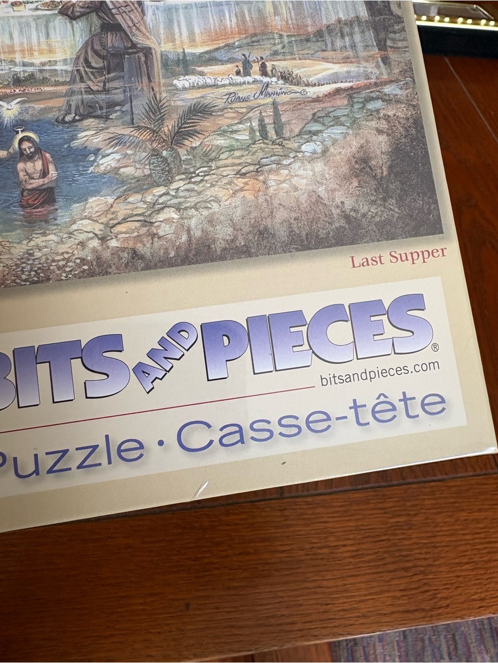 500-Piece 'Last Supper' Jigsaw Puzzle - Beige/Tan Artwork - Picture 5 of 5